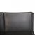 AP35 2-Seater Sofa in Black Leather by Hans J. Wegner, 1970s For Sale - Image 4 of 16