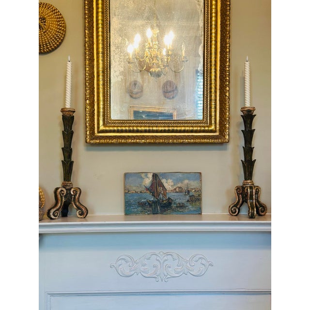 Antique Nautical Oil Painting For Sale In Charleston - Image 6 of 9