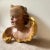 Baroque Mid-19th Century Baroque Style Hand-Painted Ceramic Italian Angel For Sale - Image 3 of 10