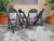 Tric Folding Chairs in Black Lacquered Wood by Achille and Pier Giacomo Castiglioni for BBB Bonacina, 1970s, Set of 4 For Sale - Image 15 of 15
