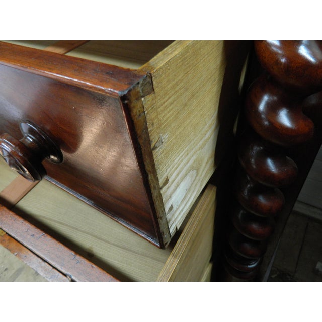 Antique Regency Mahogany Chest of Drawers For Sale - Image 14 of 18