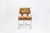 Guido Faleschini Guido Faleschini for I4 Mariani Set of 4 Vintage Tan Suede Fabric Tucroma Chairs For Sale - Image 4 of 13