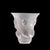 Lalique René Lalique St. Francois Frosted Crystal Vase For Sale - Image 4 of 8