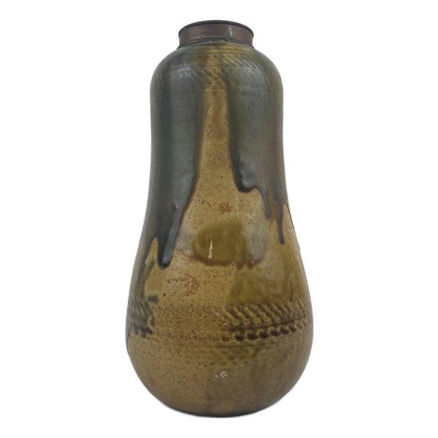 Stoneware Vase by Gaston Gaubier, 1920s For Sale