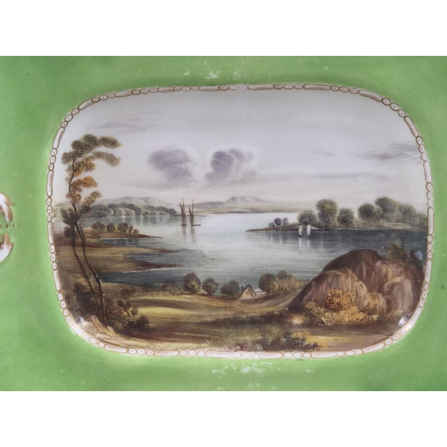 Porcelain Dishes with Scottish Landscapes by Copeland and Garrett, 1847, Set of 2 For Sale - Image 9 of 14