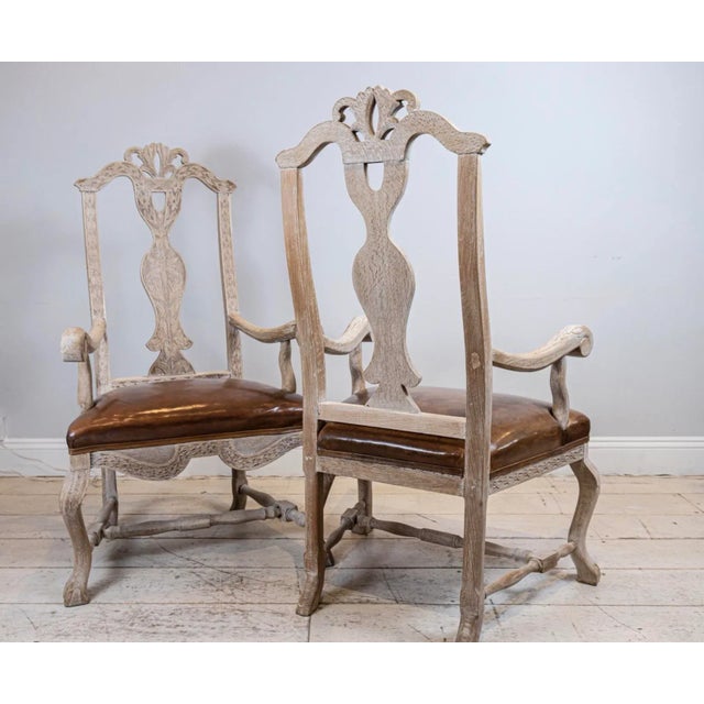 Set of Swedish Side Chairs For Sale - Image 5 of 8