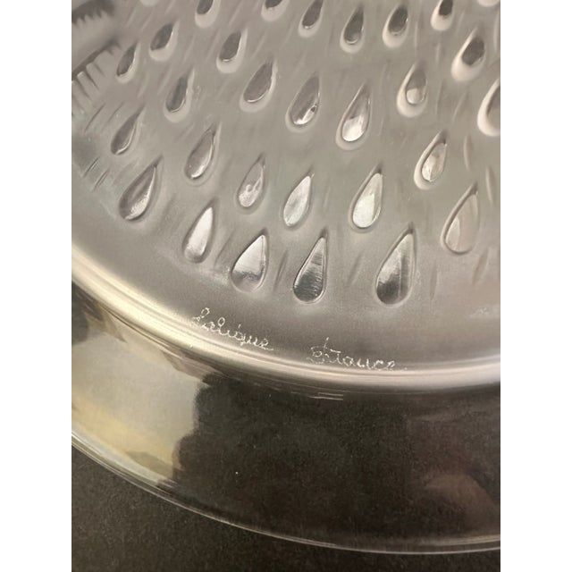 1970s Set of 4 Lalique Crystal Annual Plates, Signed, Limited, Retired, Pre-Owned For Sale - Image 9 of 12