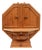 Vintage Metamorphic Pine Dry Bar, 1970s For Sale
