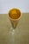 Moser Glassworks Antique Moser Bohemian Czech Amber Cut to Clear Crystal Trumpet Vase 14" For Sale - Image 4 of 14