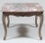 Louis XV French Purple Veined Marble Top Gray Patina Table For Sale In New York - Image 6 of 9