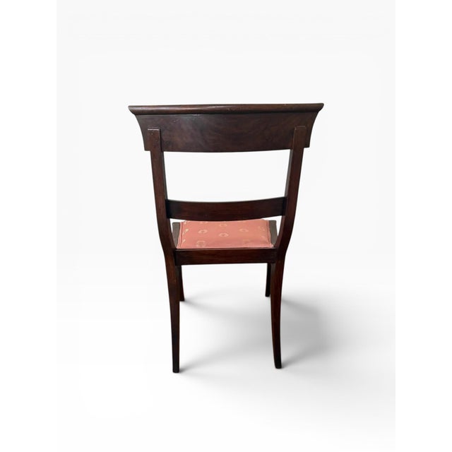 Wood Late 19th Century Dutch Regency Satinwood & Mahogany Marquetry Side Chair For Sale - Image 7 of 11