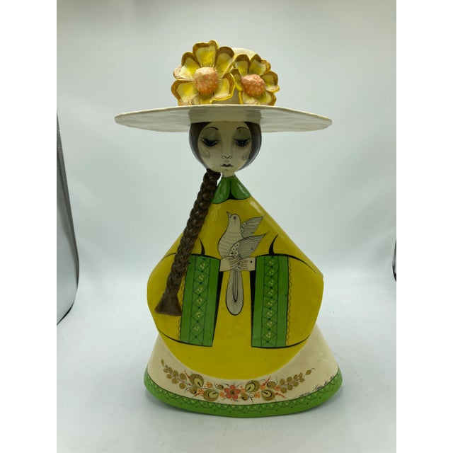 Collection quality paper mache piece by Sermel. This famous Mexican folk art artist is highly desirable to collectors and...