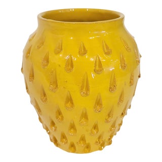 Mid Century Italian Pine Cone Style Vase For Sale