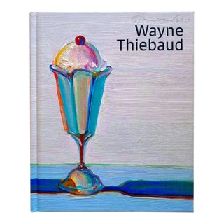 Wayne Thiebaud First Edition Lithograph Print Hardcover Palm Beach Pop Art Exhibition Art Book For Sale