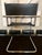 Black Set of 6 Matteo Grassi Mg5 Attributed Cantilevered Dining Chairs in Black Leather and Chrome, Italy, 1980s For Sale - Image 8 of 12