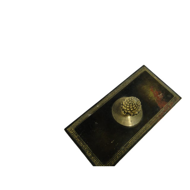 Biedermeier Stand for Pens by Bros. Łopieńscy, 1890s For Sale - Image 3 of 12