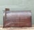 Rustic Vintage Monumental Copper Mailbox With Flag For Sale - Image 3 of 12