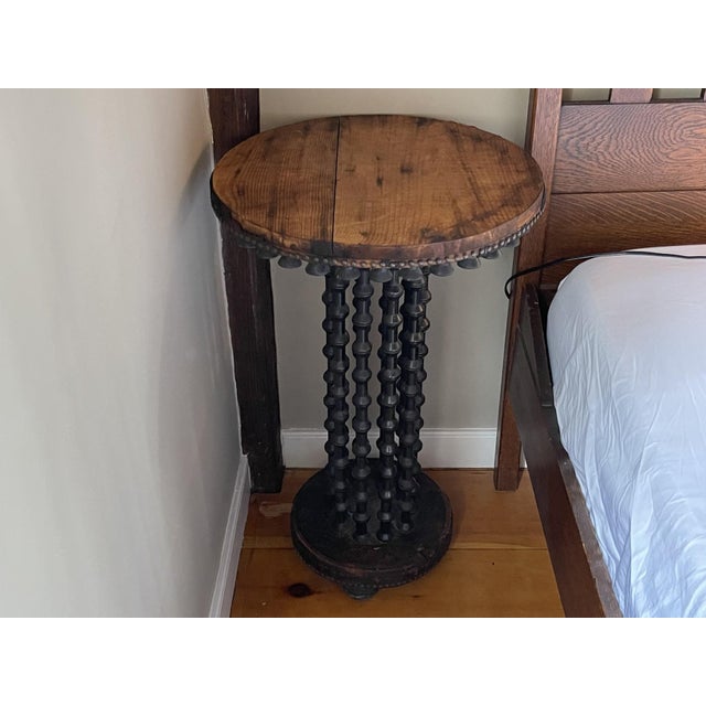 Mid 20th Century Vintage Spindle Leg End Table Chairish