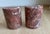 Contemporary Vintage Italian Modern Brecciated Rosso Marble Bookends – Pair For Sale - Image 3 of 7