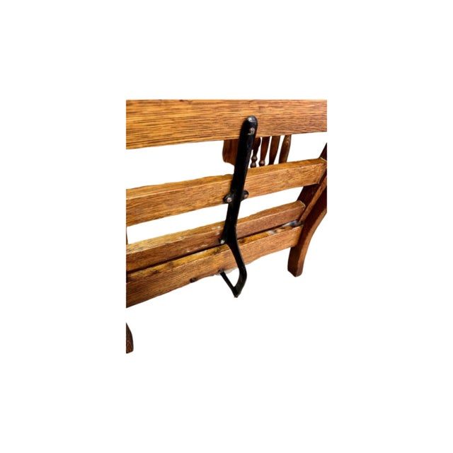 Antique 1900's Mission Style - Morris Reclining Chair For Sale - Image 12 of 14