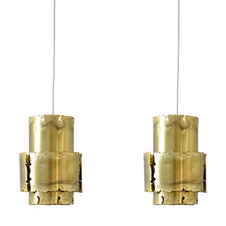 Scandinavian Pendant Lamps by Svend Aage Holm Sørensen for Thea, 1960s, Set of 2 For Sale