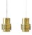 Scandinavian Pendant Lamps by Svend Aage Holm Sørensen for Thea, 1960s, Set of 2 For Sale