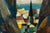 “Drömbild” (“Dream Image”) is a signed original oil on canvas by Swedish painter, draughtsman and architect Ebbe Höglund...
