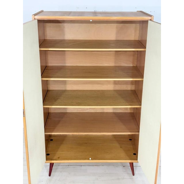 Vintage Wardrobe or Linen Cupboard, 1960s For Sale - Image 4 of 13