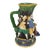 A Minton Majolica Ale Jug With Five Revelers in Medieval Dress, Dated 1862 For Sale