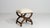 Brown Early 20th Century Regency Curule Stool With Upholstered Seat For Sale - Image 8 of 10