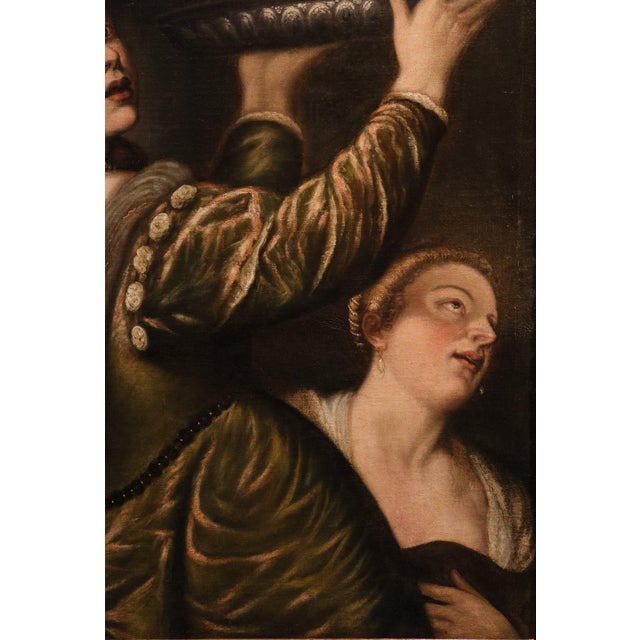 Titian (pieve di cadore, 1490 - venice, 1576) follower/workshop salome with the head of john the baptist oil on canvas 116...