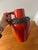 Red Fat Lava Model 223 Carafe from Kreutz Keramik For Sale - Image 4 of 10