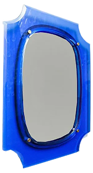 Italian Mirror from Cristal Art, 1970s
