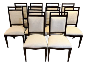 Set of 10 Woodbridge Furniture Co. Addison Side Chairs