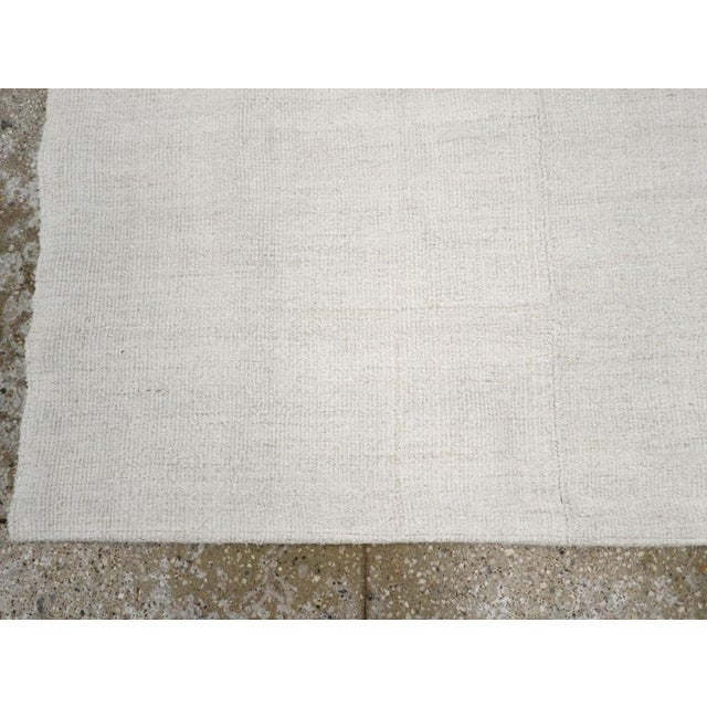 Mid 20th Century Galerie Shabab Collection Mid-20th Century Turkish Flatweave Kilim Throw Rug For Sale - Image 5 of 8