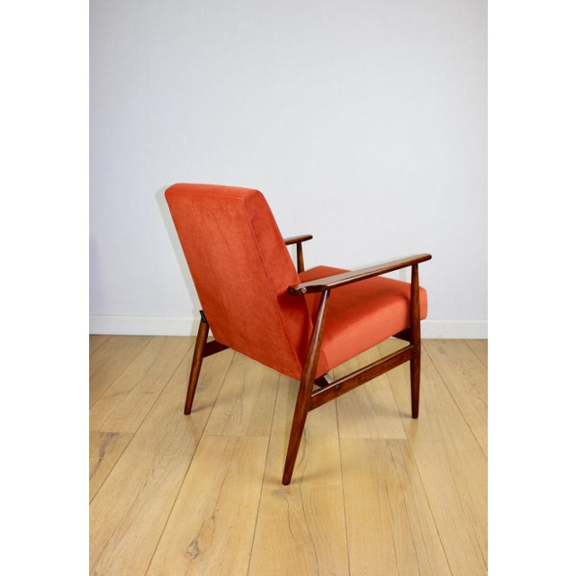 Red Lis Lounge Chair by Henryk Lis, 1970s For Sale - Image 8 of 12