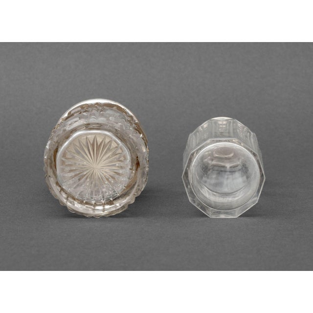Sterling Silver & Cut Glass Vanity Accessories, 8 For Sale - Image 14 of 18