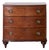 Early 19th Century Mahogany Inlaid Bowfront Chest For Sale