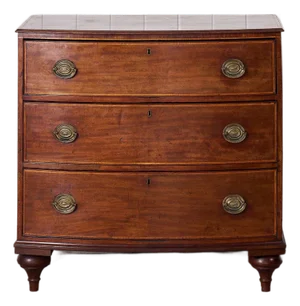 Early 19th Century Mahogany Inlaid Bowfront Chest