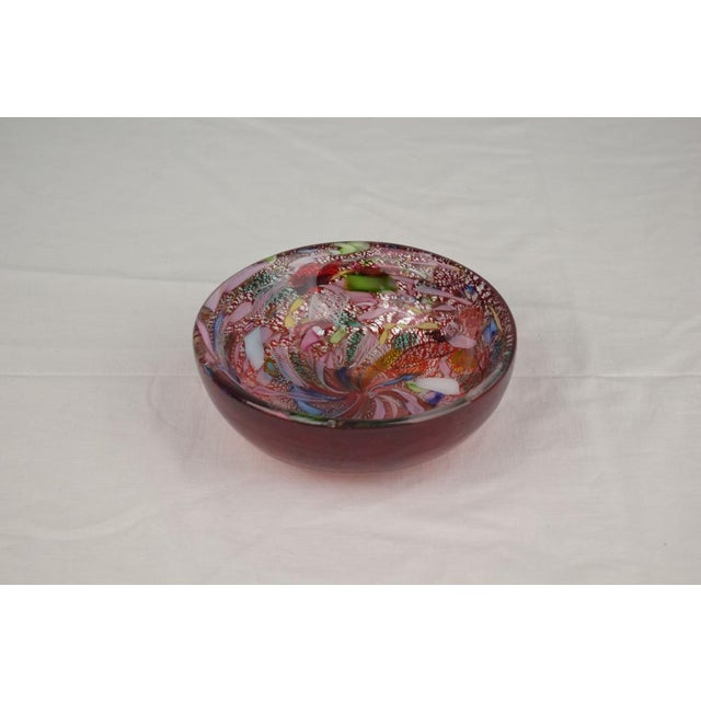 Tutti Frutti Murano Glass Bowl, 1970 For Sale - Image 4 of 16