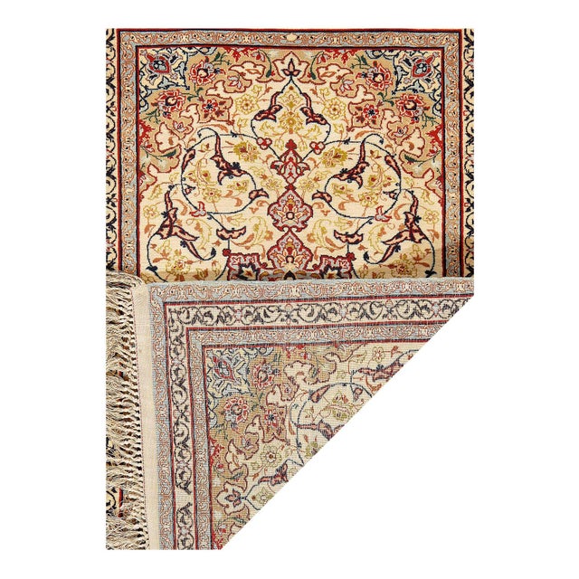 Traditional Pasargad DC Super Fine Hand Knotted Silk & Wool Rug For Sale - Image 3 of 16