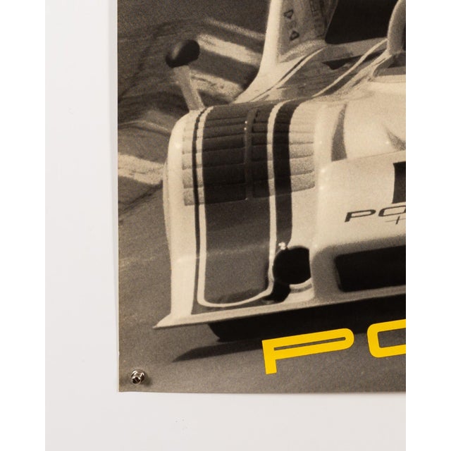 Black Porsche Road America Can-Am Original Poster by Atelier Strenger, 1972 For Sale - Image 8 of 9