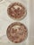 Spode Archive Collection Red Transferware Plates, Castle & Caramanian, Set of 2 For Sale In Oklahoma City - Image 6 of 6