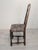 Wood Vintage Oak Chair with High Backrest, 1965 For Sale - Image 7 of 16