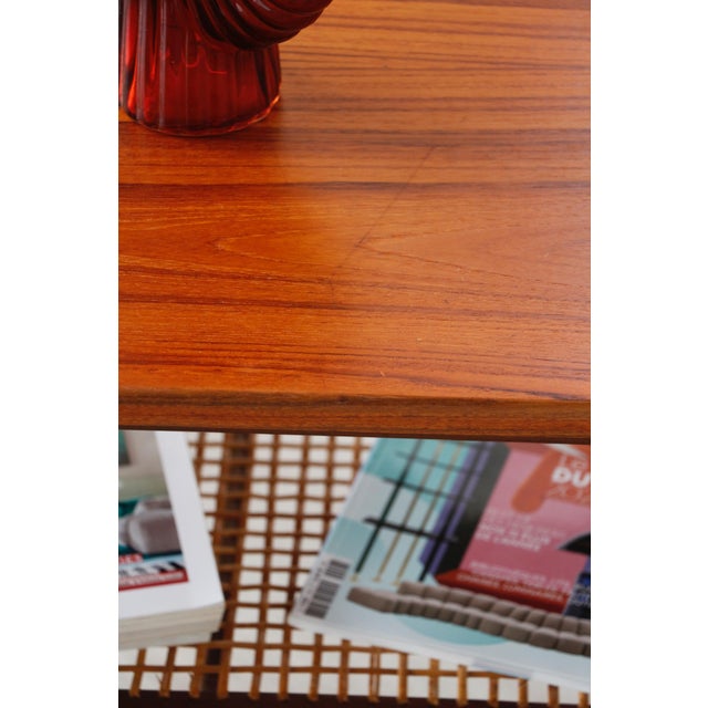 Danish Double-Tiered Teak Coffee Table, 1960 For Sale - Image 13 of 18