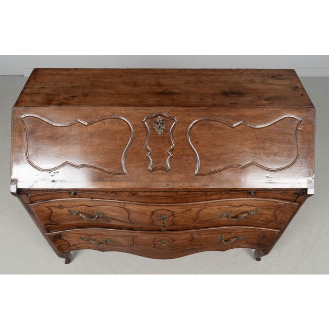 18th Century Louis XV Scriban or Slant Front Desk For Sale - Image 10 of 15