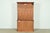 Henkel Harris Georgian Carved Flame Mahogany Lighted Breakfront Bookcase Cabinet For Sale - Image 14 of 17