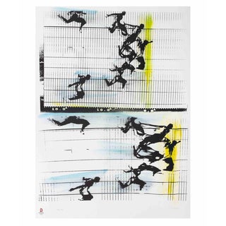 Sergio Barletta, Fotofinish Edition of 260, 2008, Lithograph For Sale