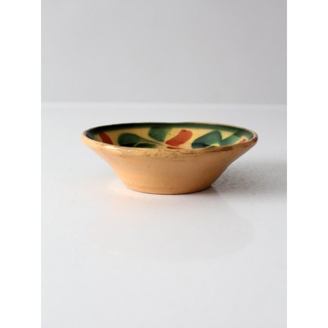 Vintage Mid-Century Mexican Folk Pottery Bowl For Sale - Image 6 of 12