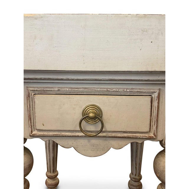 Early 20th Century French Provincial Butcher's Block With Brass Details For Sale - Image 11 of 18